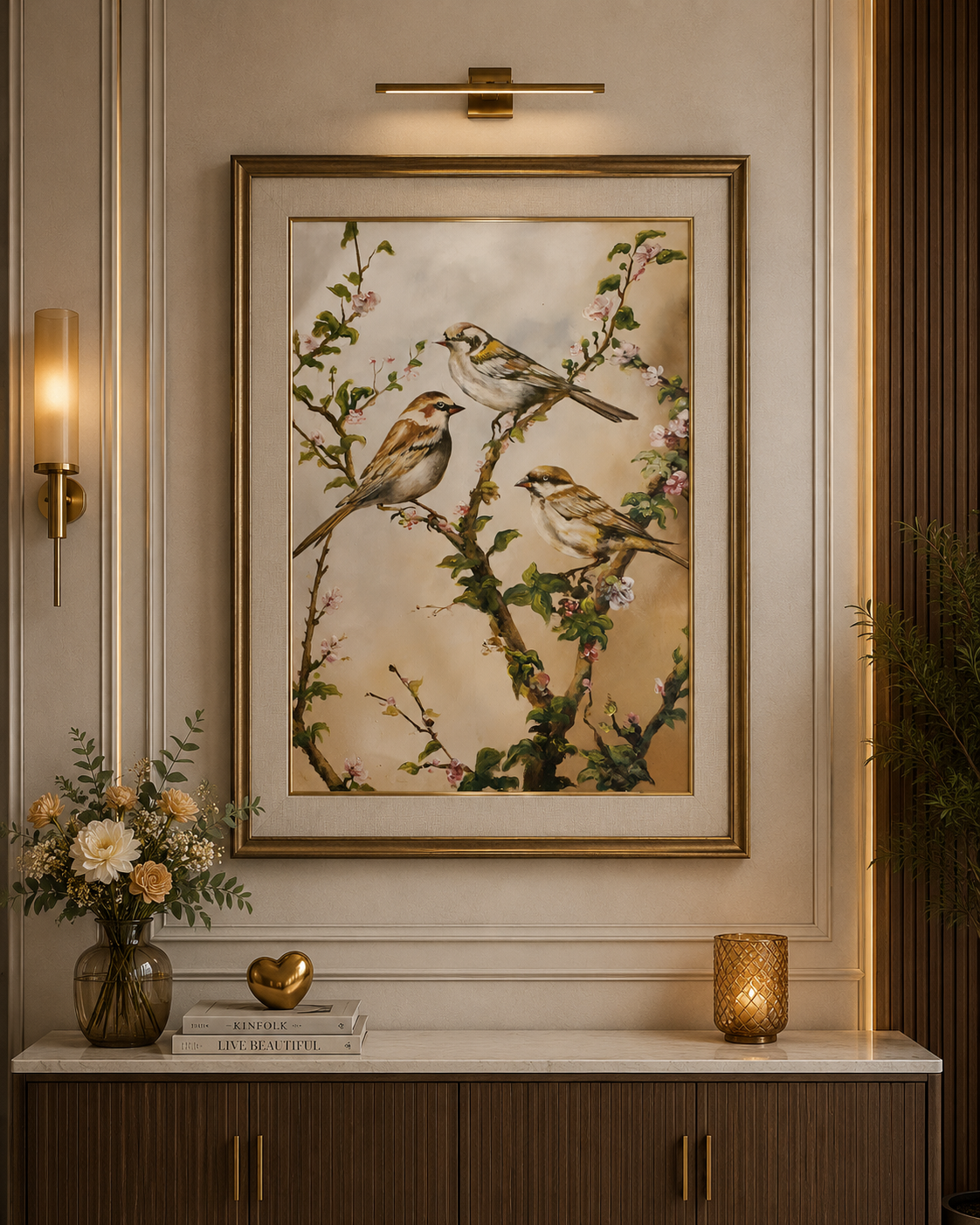 Handmade Bird Art
Handcrafted Bird Painting
Luxury Bird Canvas
Elegant Handmade Bird Art