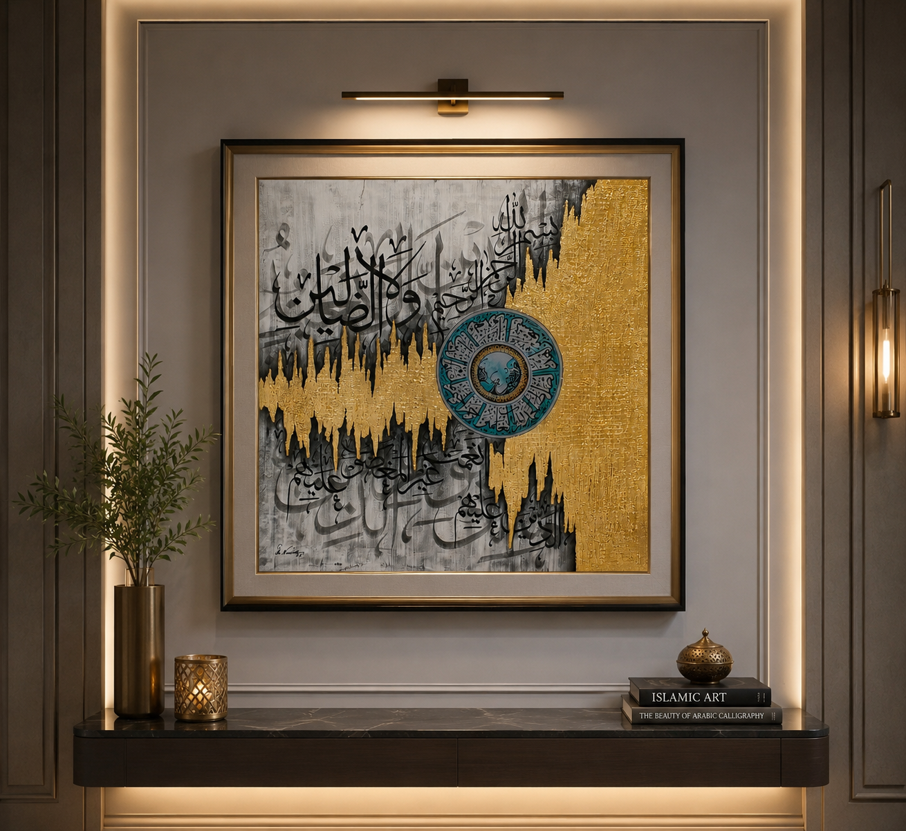 Elegant Islamic Calligraphy Art
Luxury Islamic Wall Art
Modern Islamic Calligraphy
Arabic Calligraphy Wall Decor
Islamic Canvas Wall Art
Premium Islamic Artwork
Islamic Calligraphy Painting ✨