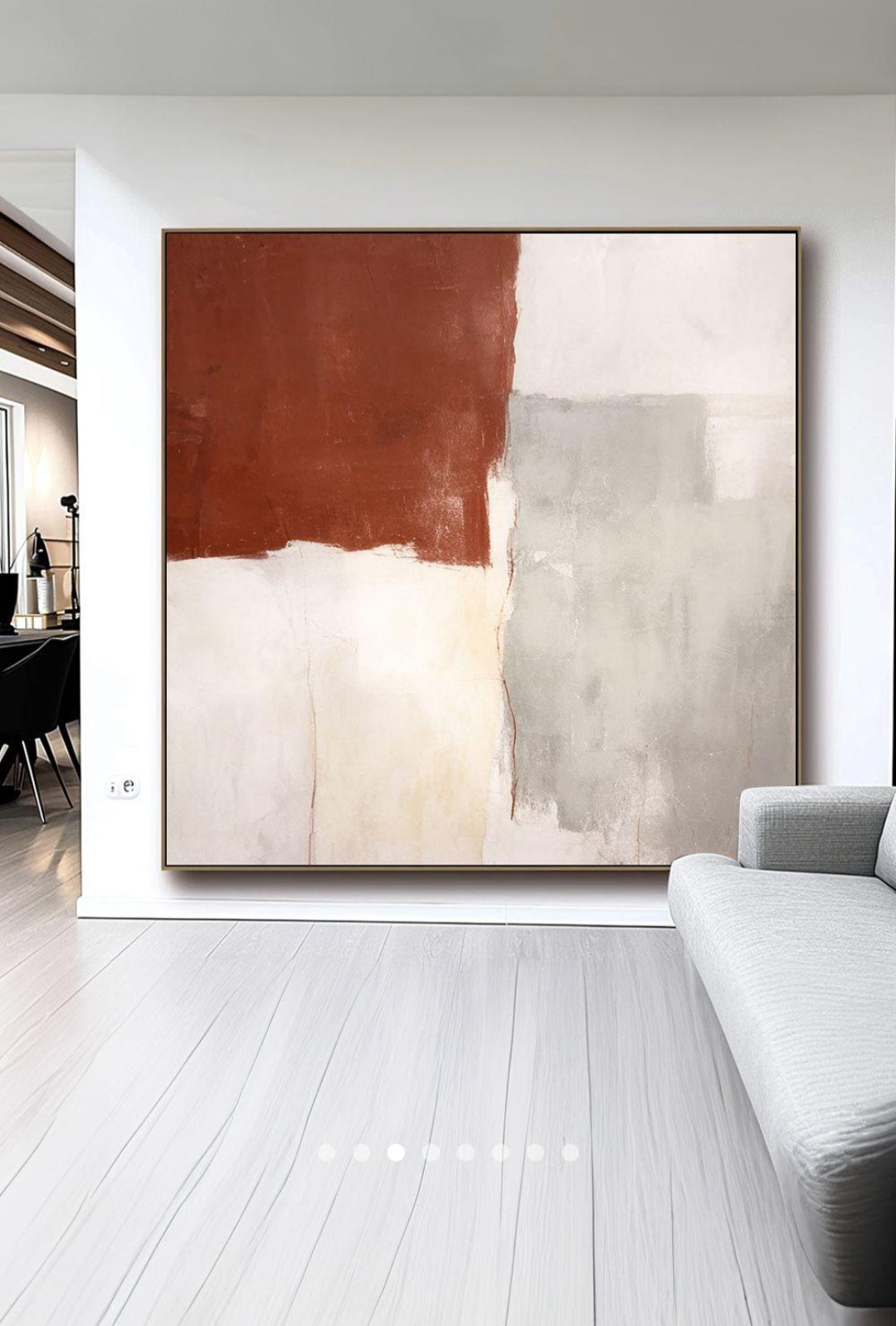 Ethereal Harmony of Colors – A Luxury Abstract Art Statement