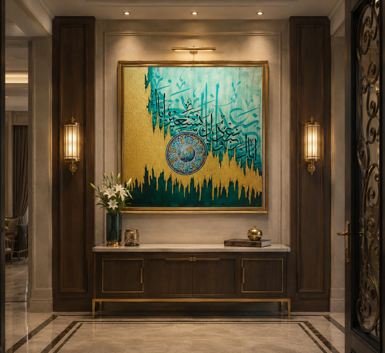 Elegant Islamic Calligraphy Art
Luxury Islamic Wall Art
Modern Islamic Calligraphy
Arabic Calligraphy Wall Decor
Islamic Canvas Wall Art
Premium Islamic Artwork
Islamic Calligraphy Painting ✨