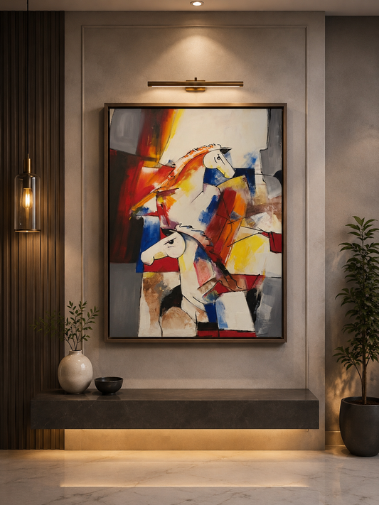 Majestic Horse Art
Luxury Horse Painting
Royal Horse Canvas
Elegant Horse Wall Art 2*3fit