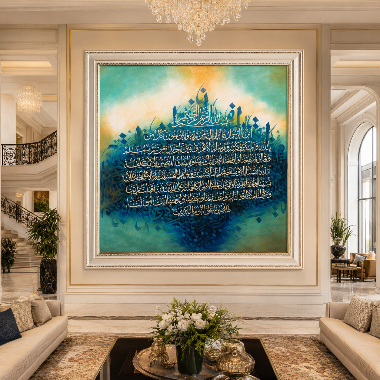 Modern Islamic Calligraphy Design
Sacred Islamic Art Piece 🌙