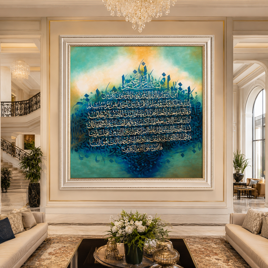 Modern Islamic Calligraphy Design
Sacred Islamic Art Piece 🌙